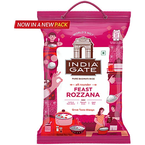 India Gate Basmati Rice FEAST Rozana 5kg