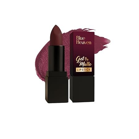 Blue Heaven Get Matte Lipstick | Soft Matte Finish and Lightweight Formula