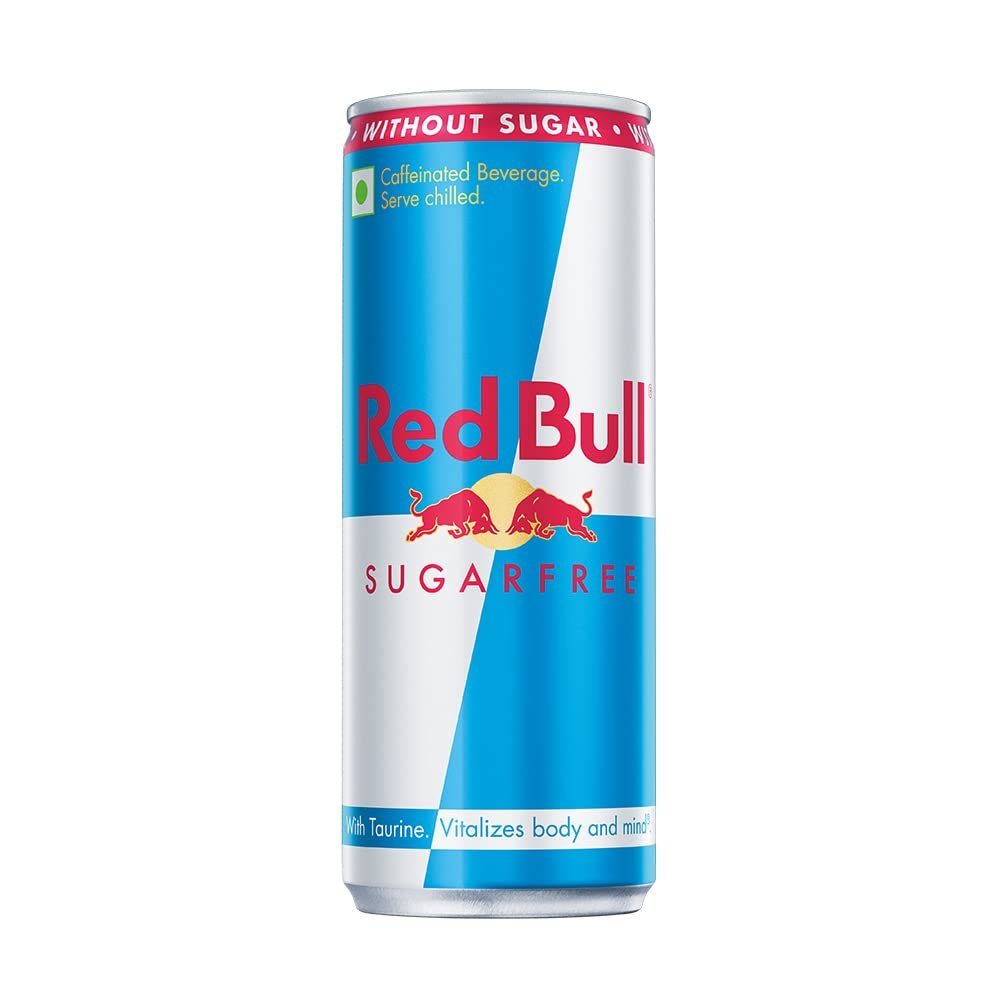 Red Bull Energy Drink, Sugar Free, 250 Ml -